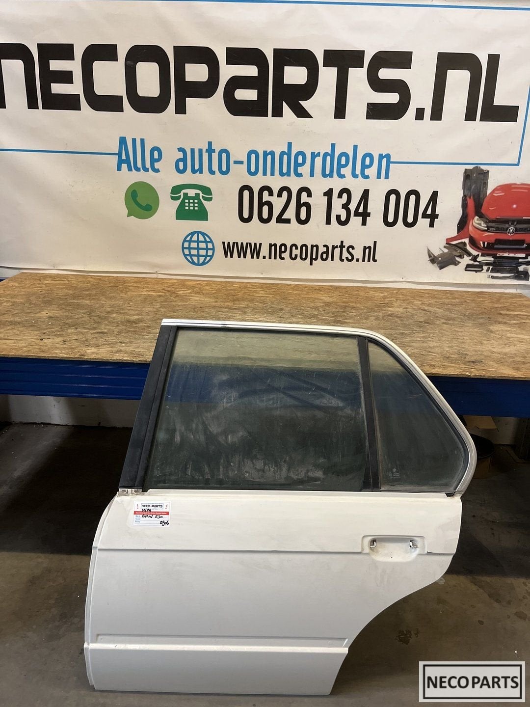 BMW 3 SERIE E30 PORTIER DEUR ORIGINEEL, Auto-onderdelen, Gebruikt, -, -, Ophalen of Verzenden