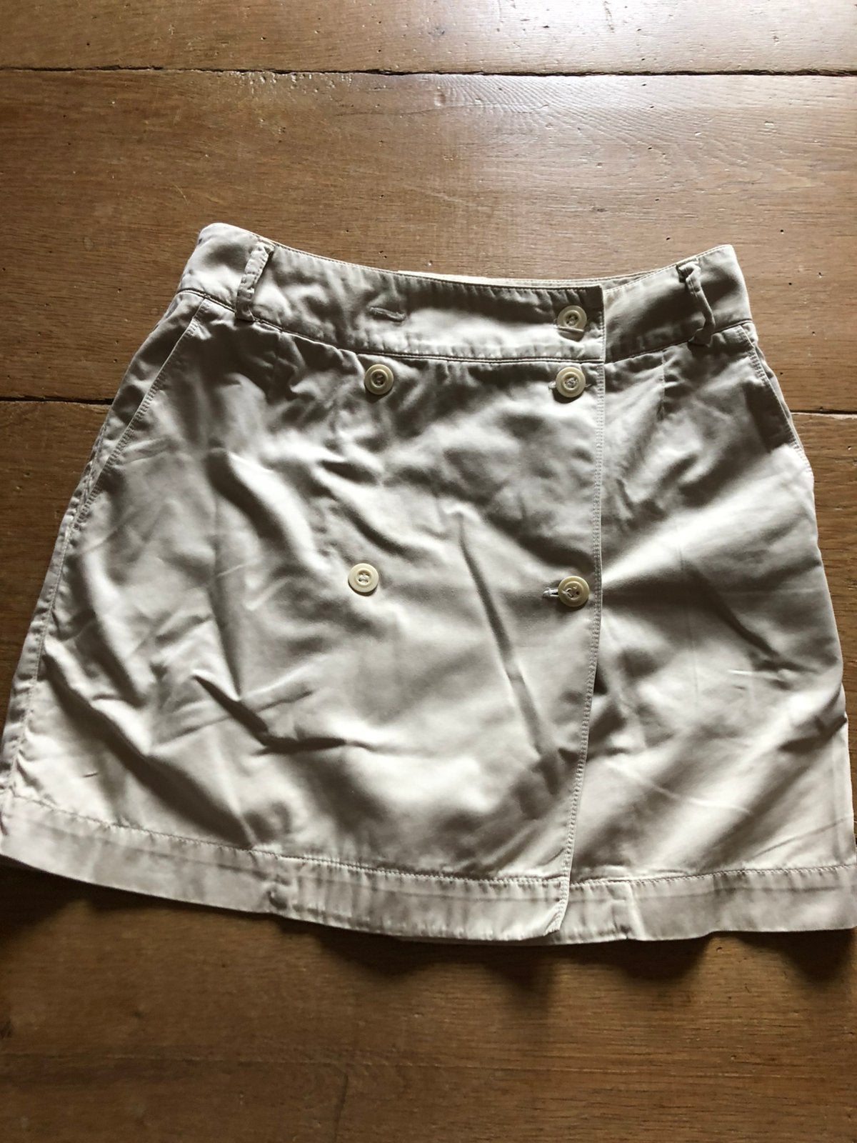 Rokje Hampton Bays maat smal, Kleding | Dames, Rokken, Ophalen, Zo goed als nieuw, Maat 36 (S), Beige