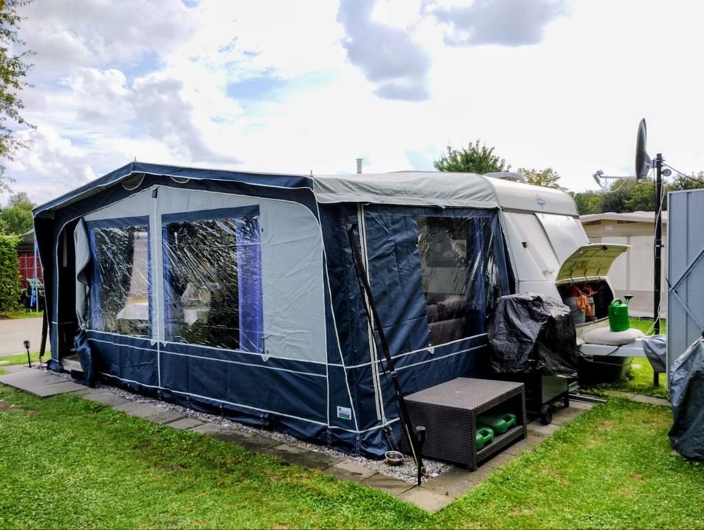 Hypercamp Las Palmas 240 maat 12, Caravans en Kamperen, Voortenten en Luifels, Ophalen, Zo goed als nieuw, PVC, Overige merken