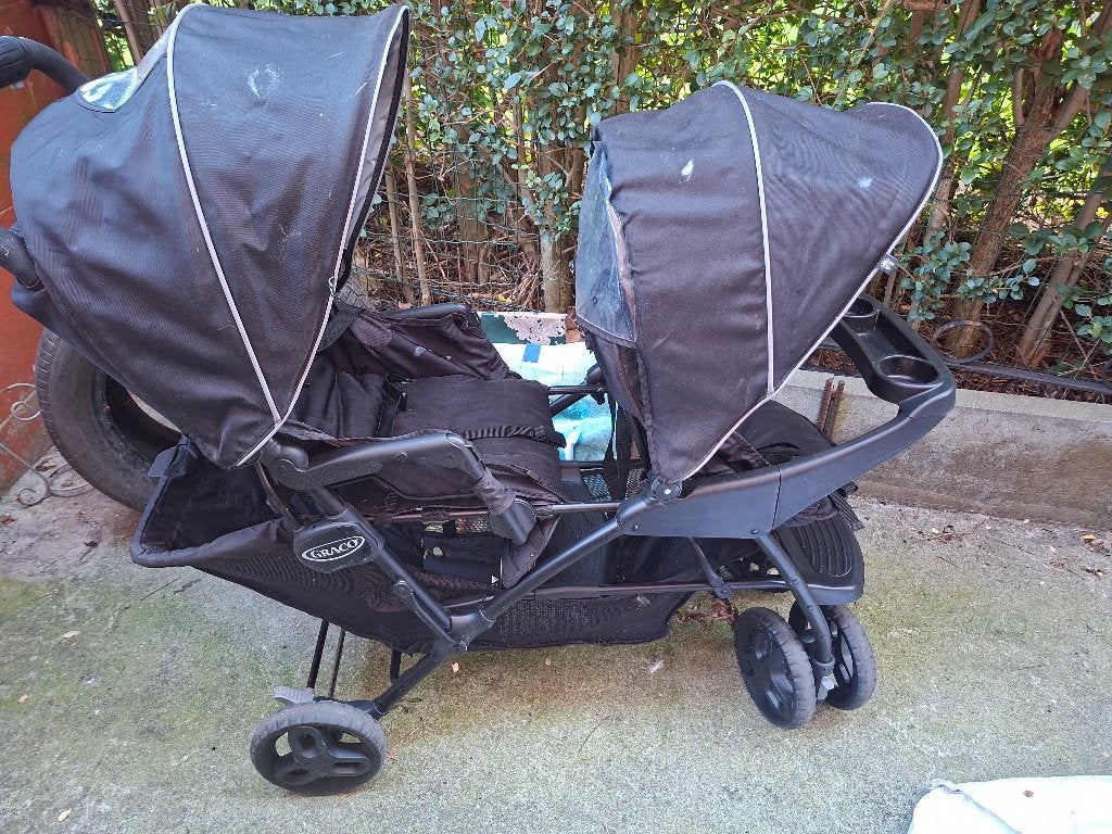 Poussette double, Enlèvement, Utilisé, Poussette combi, Autres marques