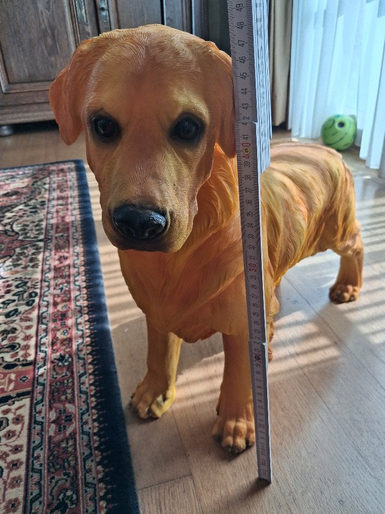 Mooi beeld van Golden Retriever voor binnen of buiten, Ophalen, Zo goed als nieuw