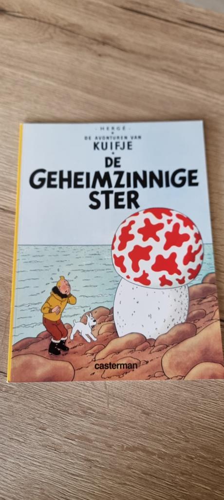 Strip Kuifje - De geheimzinnige ster, Eén stripboek, Ophalen of Verzenden, Zo goed als nieuw, Hergé (George Rémi)