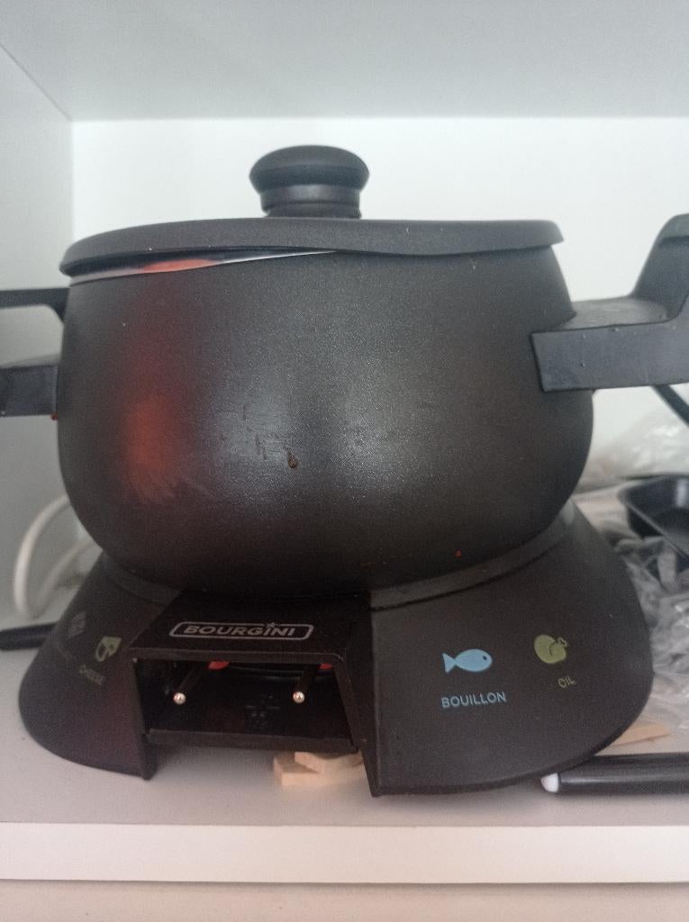 Fondue, Elektronische apparatuur, Fonduesets, Ophalen, Gebruikt, Elektrisch, Fondueset