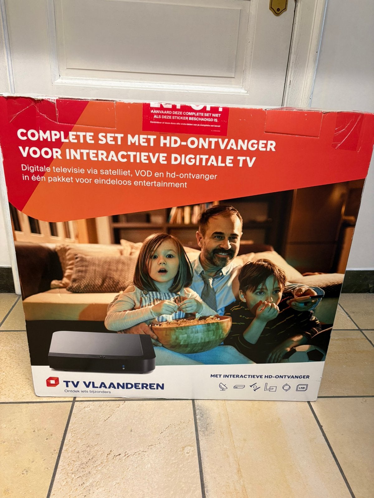 Complete set TV Vlaanderen, TV, Hi-fi & Vidéo, Enlèvement, Comme neuf, Antenne (parabolique), Autres marques