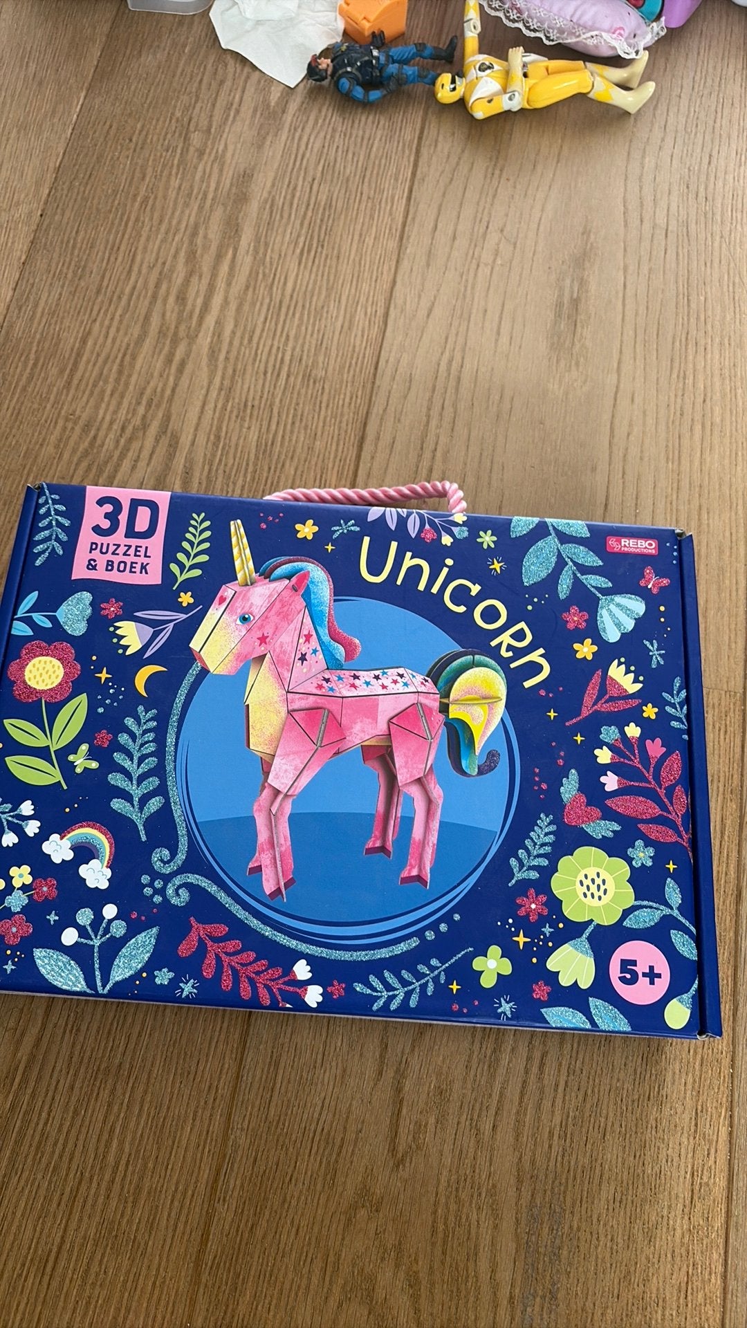 3D puzzel en boek, Kinderen en Baby's, Ophalen, 10 tot 50 stukjes, Gebruikt, 6 jaar of ouder