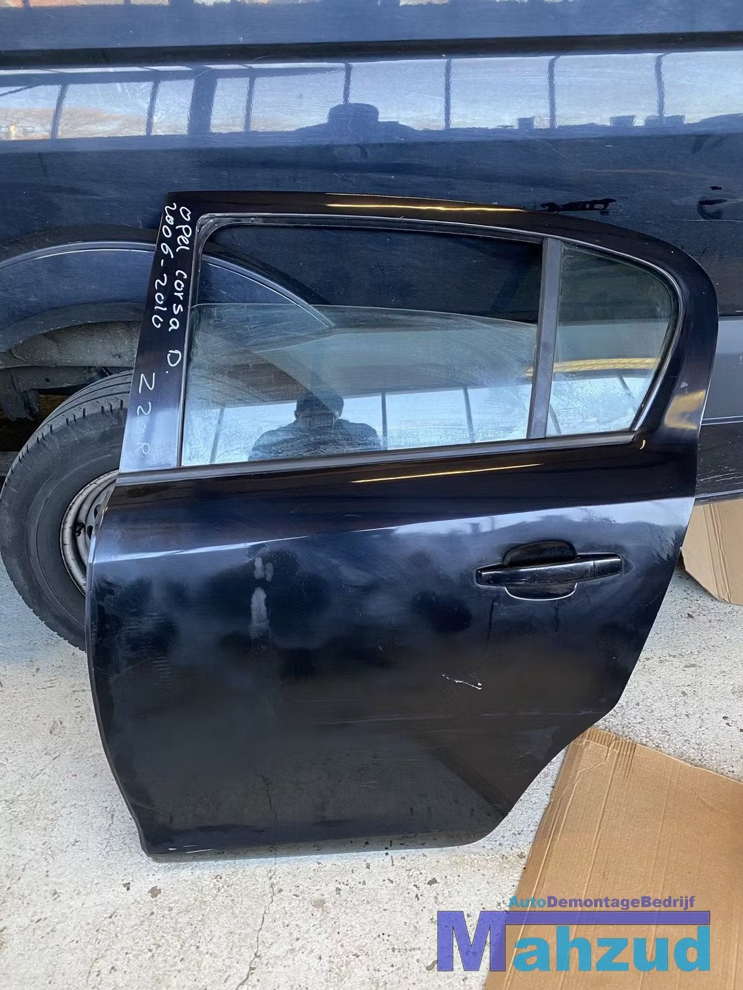 OPEL CORSA D links achter deur zwart Z20R 5 DEURS, Auto-onderdelen, Gebruikt, Deur, Opel Automobile GmbH, Kontakt@opel-infoservice.de