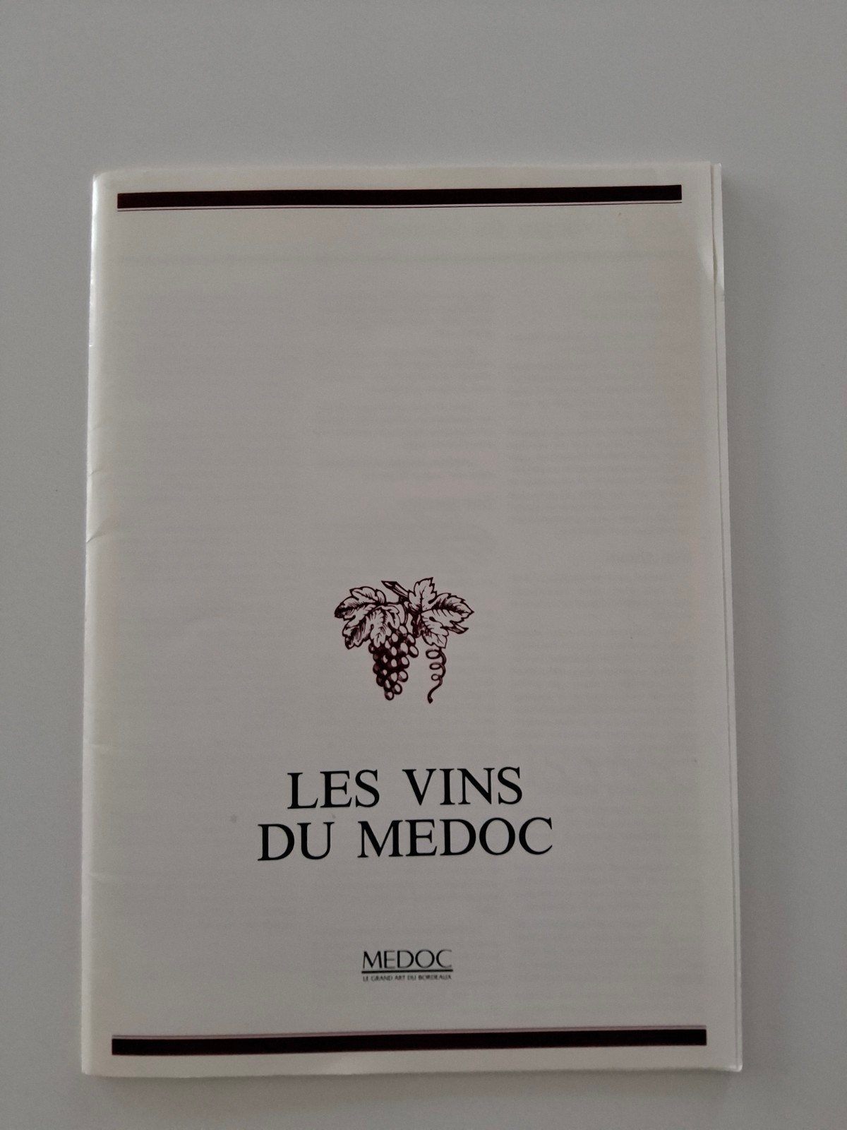 Les vins du Médoc, Enlèvement ou Envoi, Comme neuf, France, Vin rouge