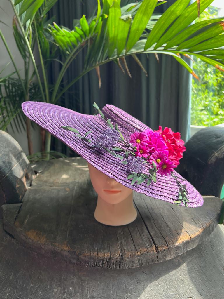 chapeau de cérémonie bobo chic neuf, Neuf, Sans marque, Enlèvement, Chapeau