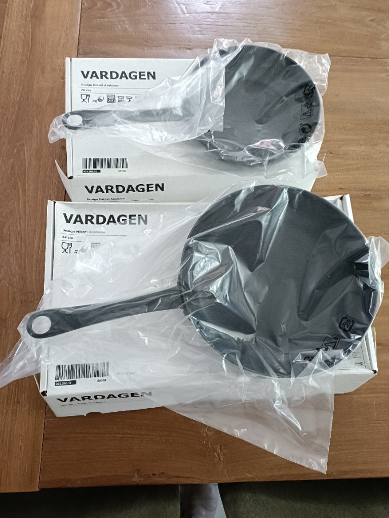 2 nieuwe pannen IKEA vardagen, Ophalen, Overige materialen, Nieuw, Pannenset
