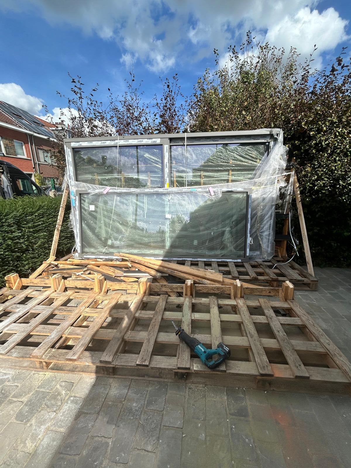 Schuifraam, Doe-het-zelf en Bouw, Ophalen of Verzenden, Nieuw