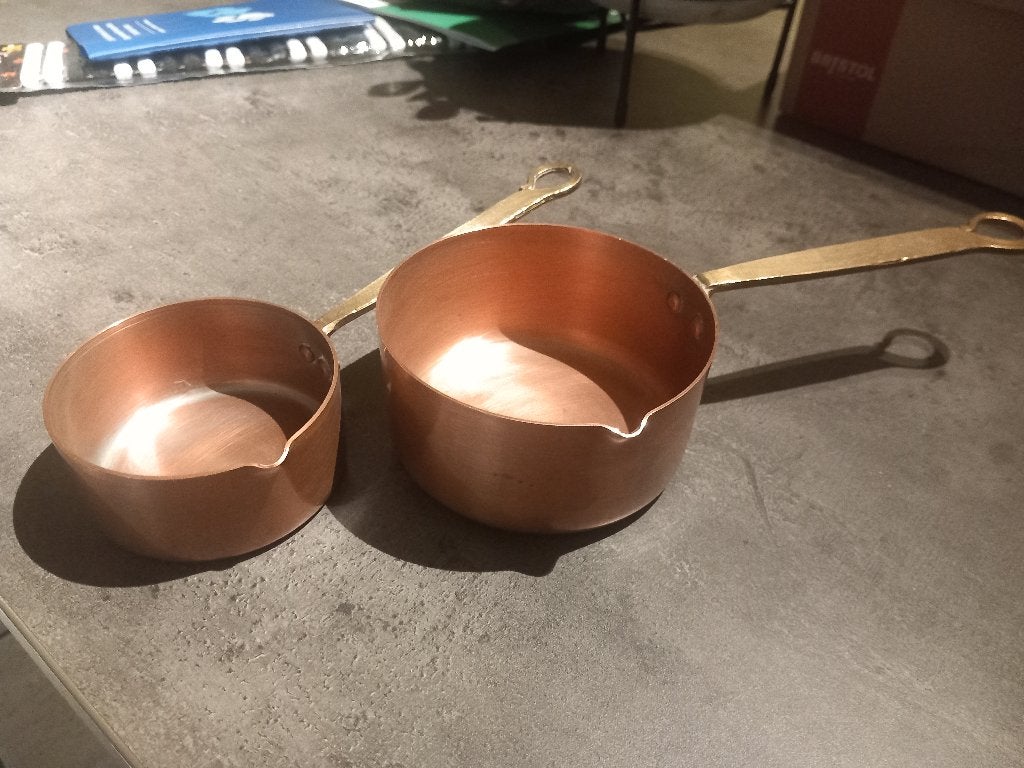 Poelons en cuivre et bronze, Enlèvement ou Envoi, Cuivre