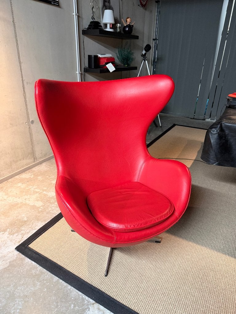 Egg chair reproductie, Ophalen
