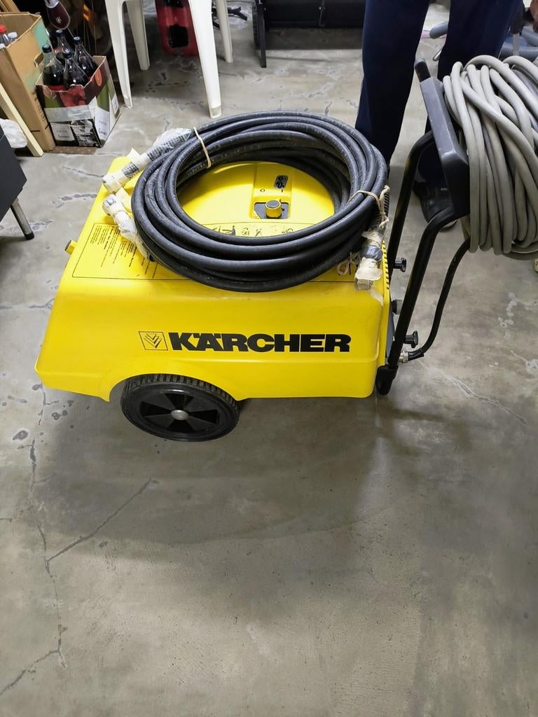 Karcher HD1000 SR I, Enlèvement