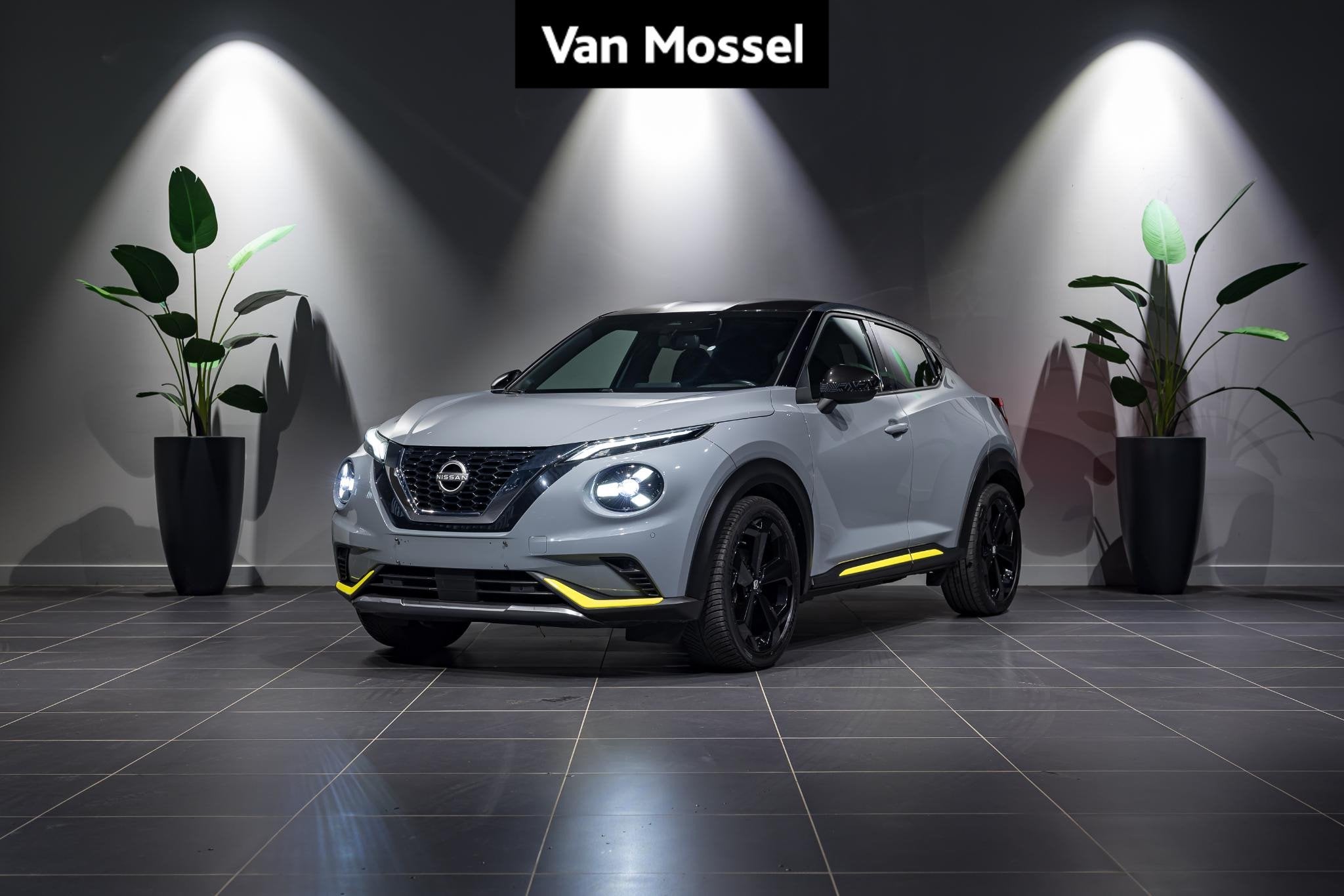 Nissan Juke 1.0 DIG-T Kiiro 19 INCH VELGEN | CERAMIC GREY |, Auto's, Voorwielaandrijving, Euro 6, https://public.car-pass.be/vhr/2cd90ddc-bc40-4a58-98ca-d5863cf4aefc