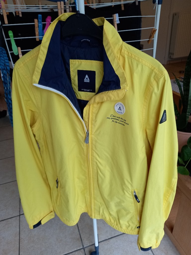 gele regenjas dames  maat 40, Geel, Zo goed als nieuw, Ophalen, ANDERE