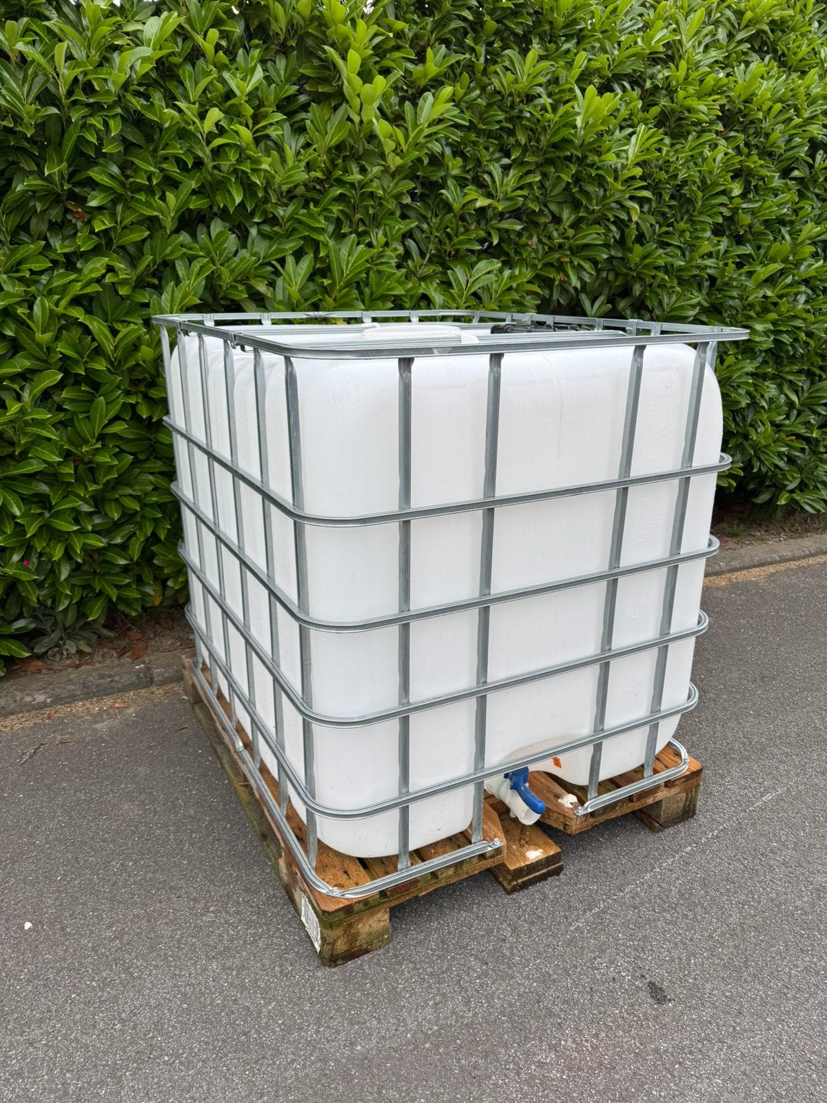 IBC 1000l, Tuin en Terras, Ophalen, Kunststof, Met kraantje, 150 liter of meer