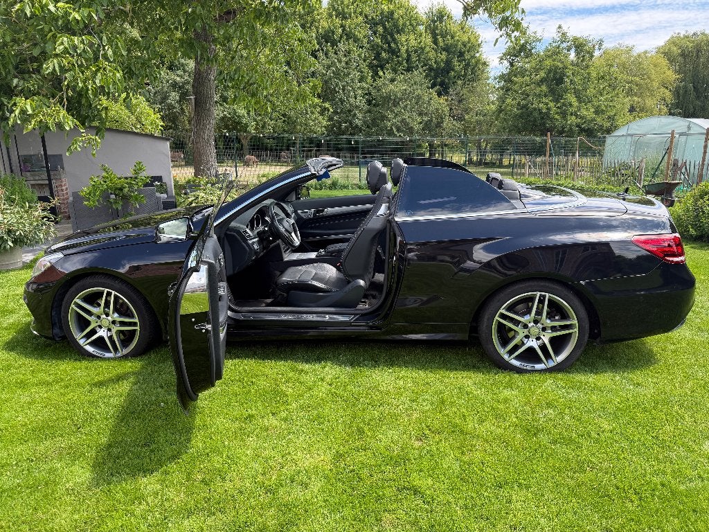 Mercedes Cabrio E220 Diesel - AMG Line, Automaat, 4 zetels, Achterwielaandrijving, Cabriolet
