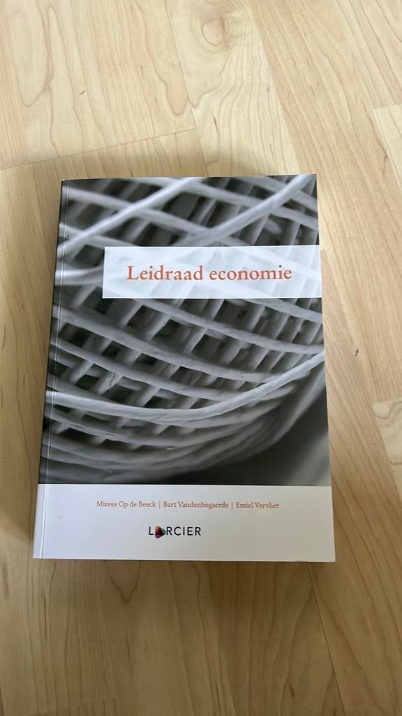 Leidraad Economie, Boeken, Ophalen of Verzenden, Zo goed als nieuw, Economie en Marketing