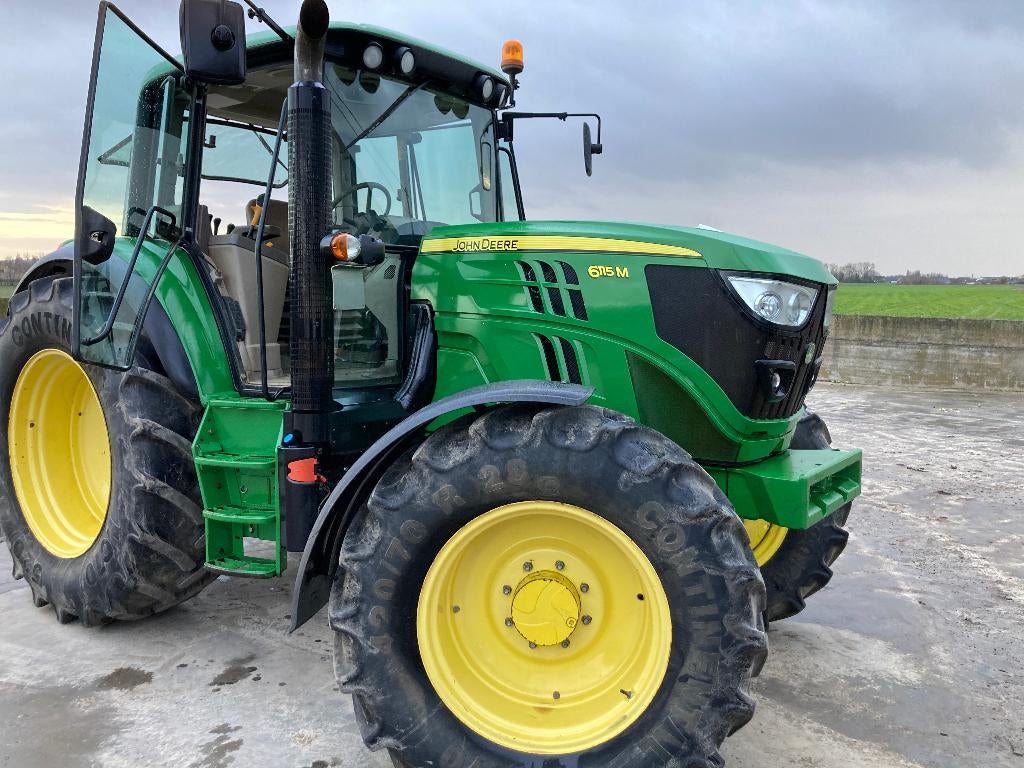 John deere 6115M 2800 u TLS, Zakelijke goederen, 80 tot 120 Pk, Gebruikt, 2500 tot 5000, Ophalen