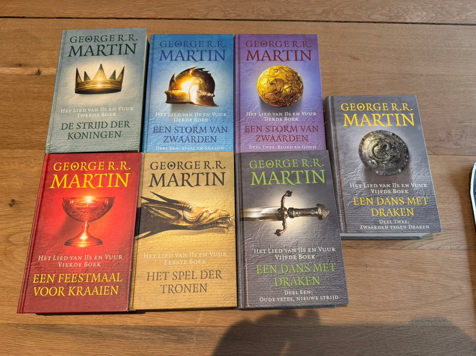 George rr martin - lied van ijs en vuur - game of thrones, Ophalen of Verzenden