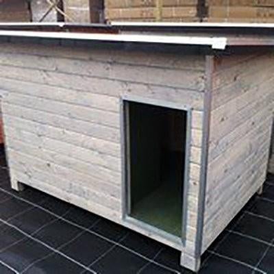 Hondenhok Wood 5 grijs iso, belgisch super sterk, Ophalen, 110 cm of meer, 100 cm of meer, Nieuw