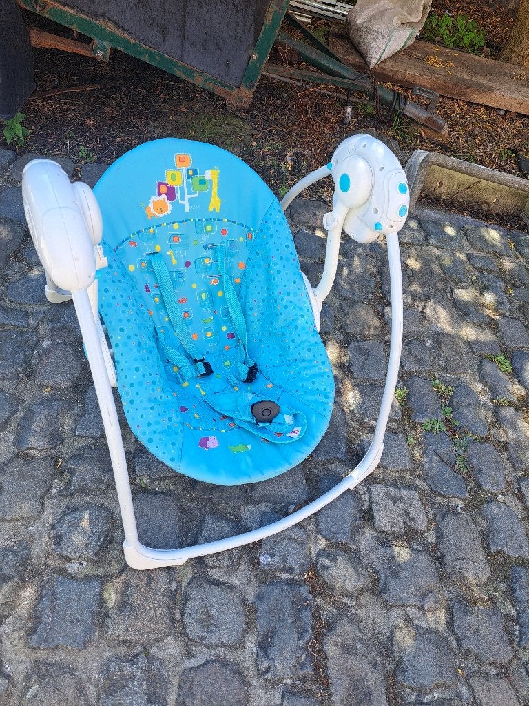 Baby schommeltje, Enlèvement, Utilisé