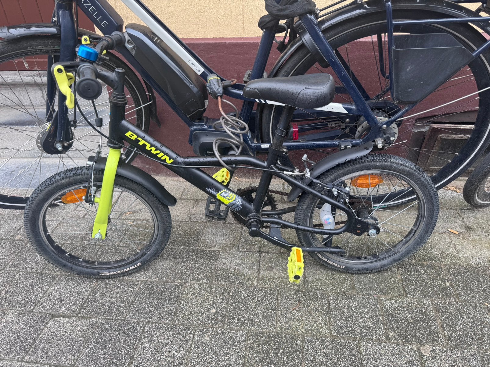Fiets 16inch, Ophalen, Gebruikt, Handrem, Schijfrem