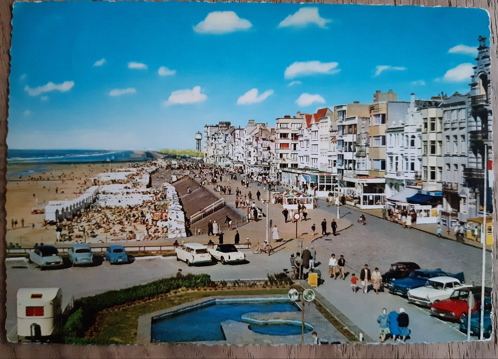 carte ancienne de MIDDELKERKE LA DIGUE ZEEDIJK IRIS LUXE, Enlèvement ou Envoi