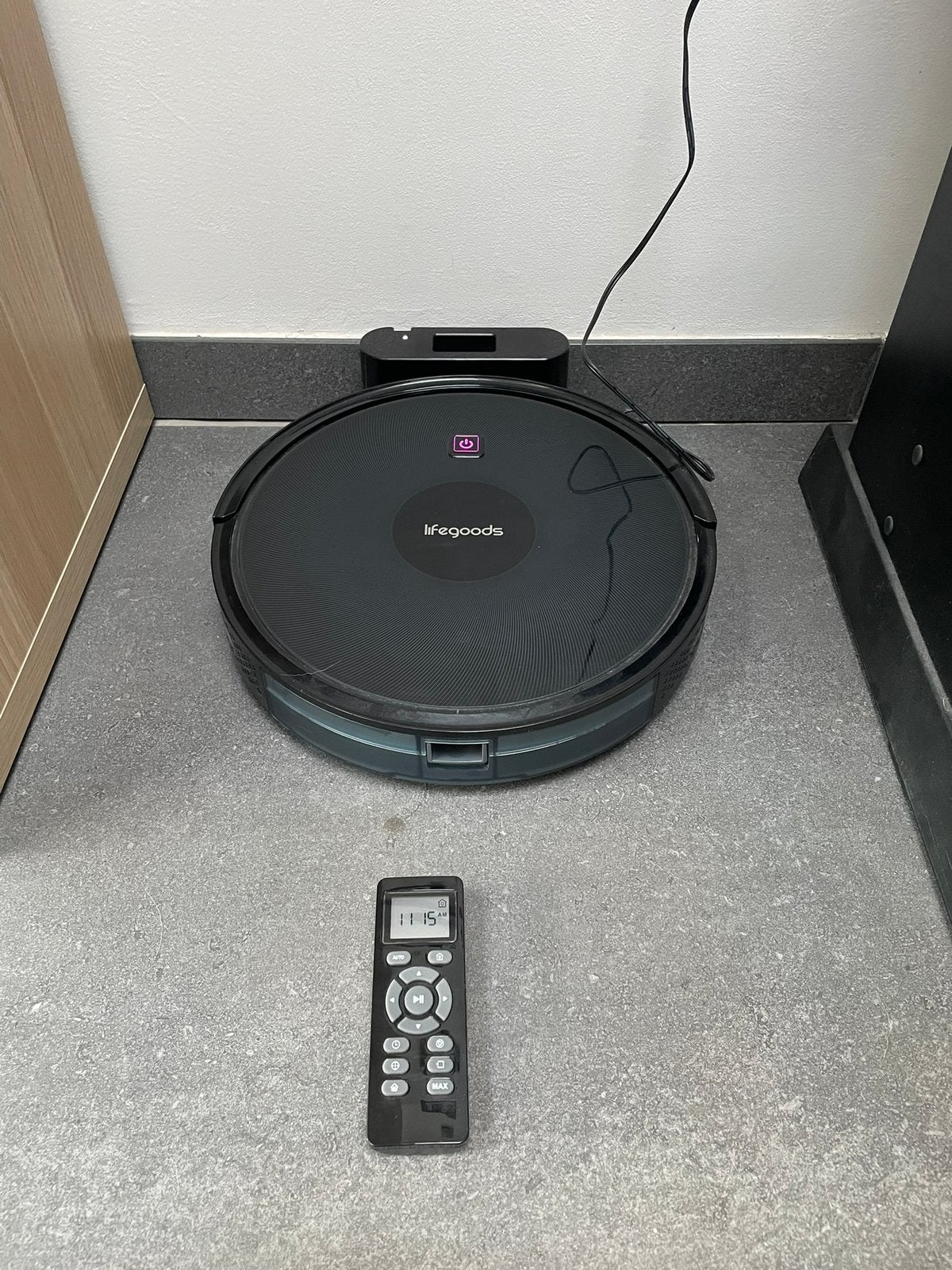 LG robotstofzuiger, Ophalen, Overige merken, Geschikt voor harde vloeren, Zo goed als nieuw