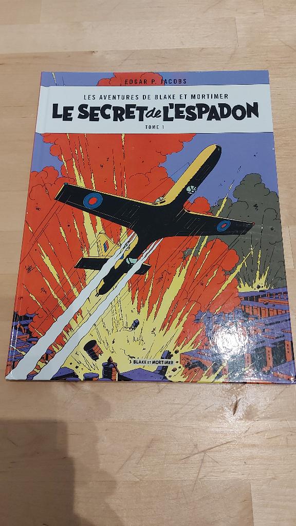 Les aventures de Blake et Mortimer - Le secret de l'espadon, Plusieurs BD, Edgar P. Jacobs, Comme neuf, Enlèvement