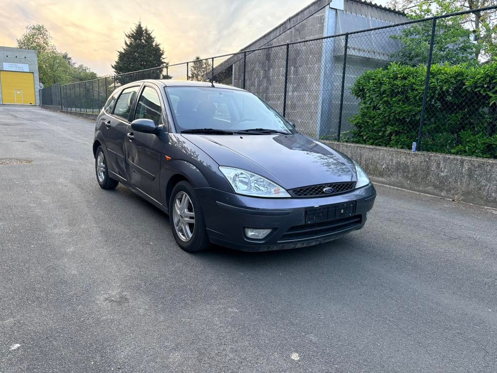FORD FOCUS 1.8 TDCI AIRCO 78000KM, Auto's, Stof, Zwart, 4 cilinders, 5 deurs