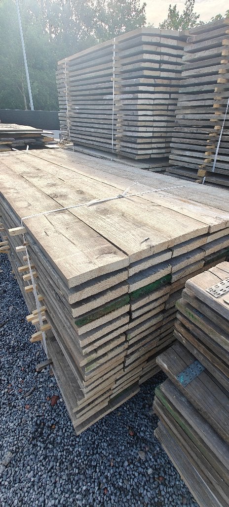 Echte steigerhout  planken   - zomeractie!!!, Doe-het-zelf en Bouw, Hout en Planken, Ophalen, Zo goed als nieuw, Steigerhout