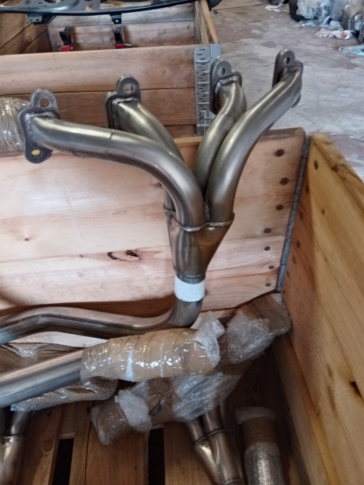 MG RV 8 INOX UITLAAT voor conversion mgb, Auto-onderdelen, Ophalen, Gereviseerd, MG