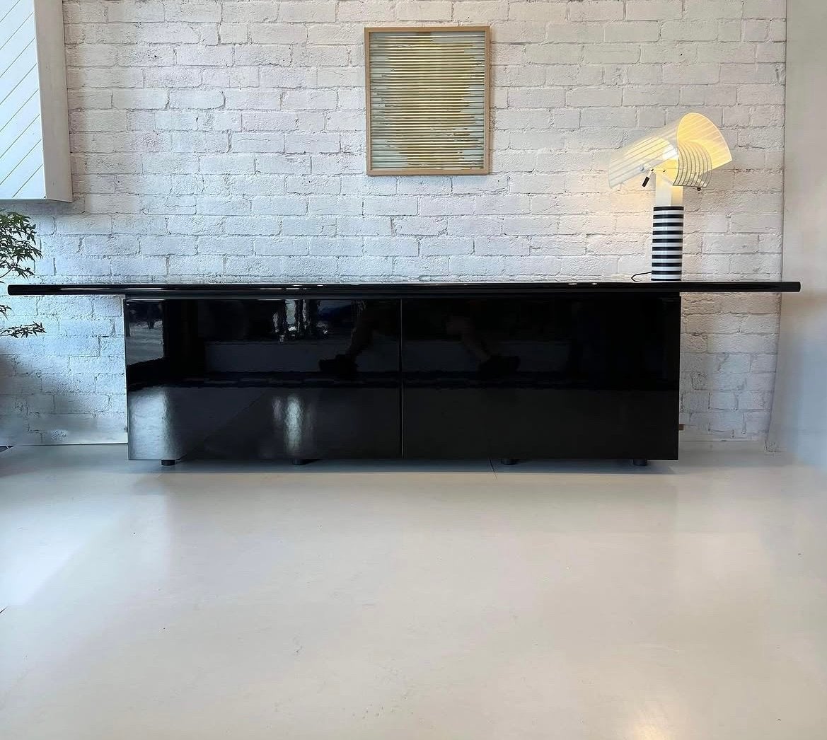 Sheraton dressoir van Giotto Stoppino voor Acerbis, ‘70, Ophalen, Gebruikt, Met lade(s), Design
