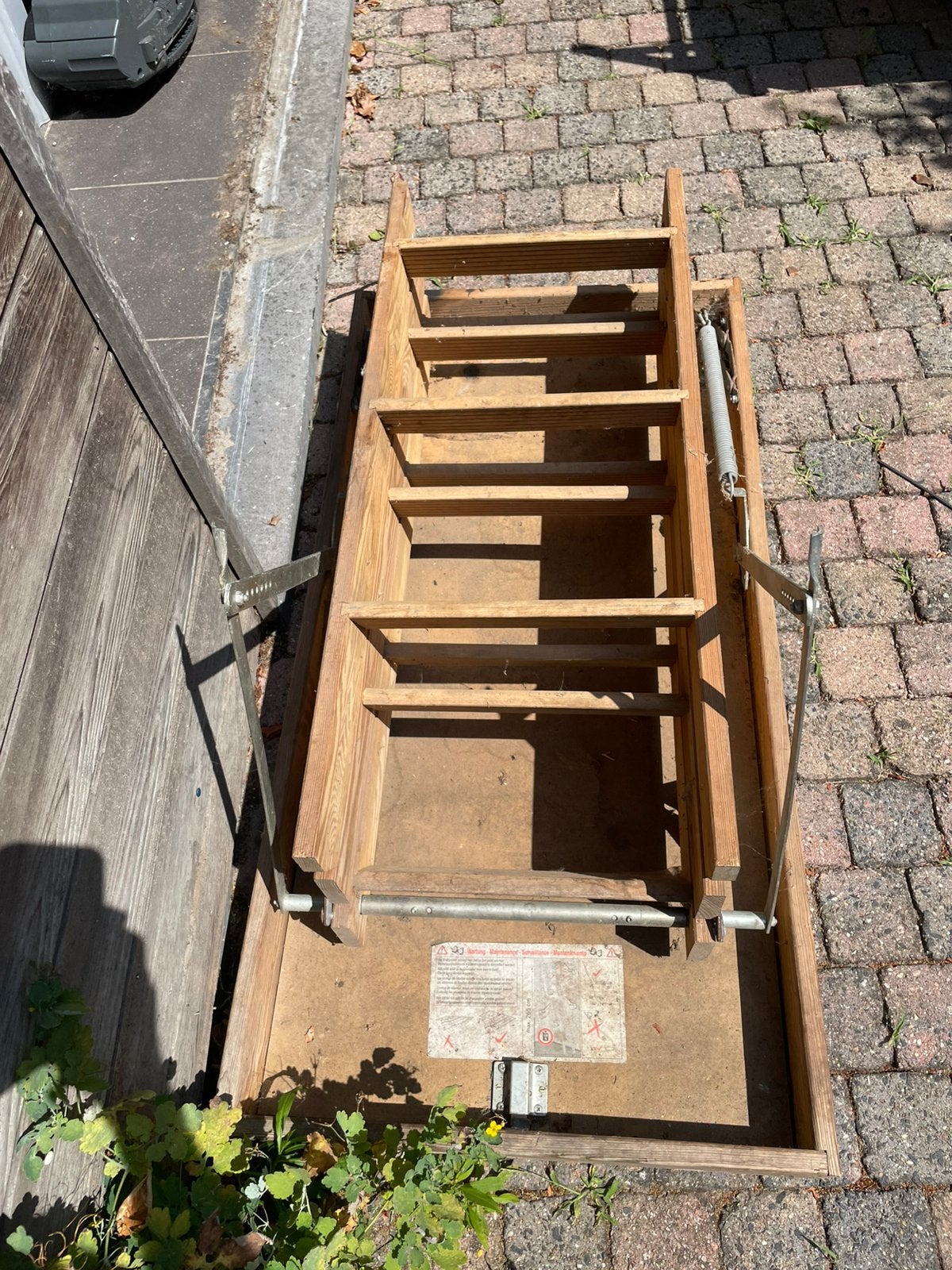 trapladder voor zolderkamer, Enlèvement, Comme neuf