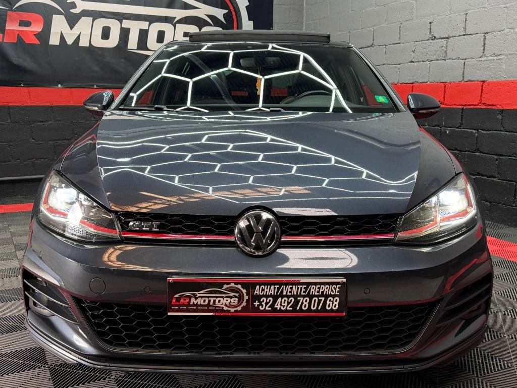 **Volkswagen GTI 7.5 // PERFORMANCE // 230CV**, Cuir, Argent ou Gris, Euro 6, Entreprise