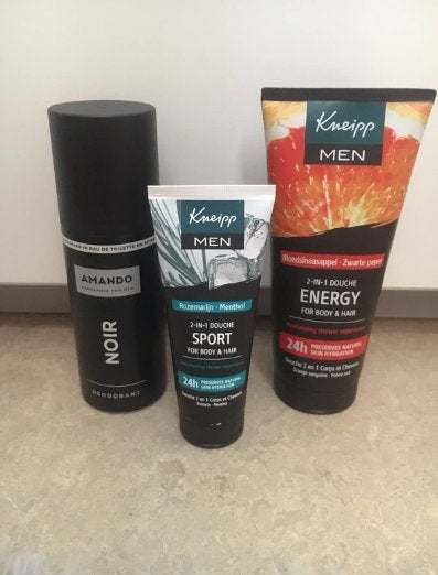 Lichaam verzorgingsset heren – Kneipp & Amando, Bijoux, Sacs & Beauté, Enlèvement, Neuf, Baignoire & Douche