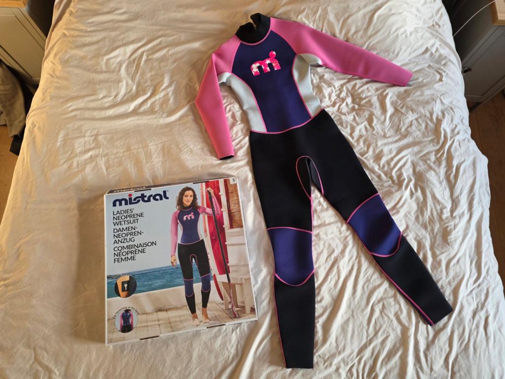 Wetsuit neopreen dames maat S, NIEUW, Watersport en Boten, Watersportkleding, Ophalen of Verzenden, Nieuw, Dame, Wetsuit