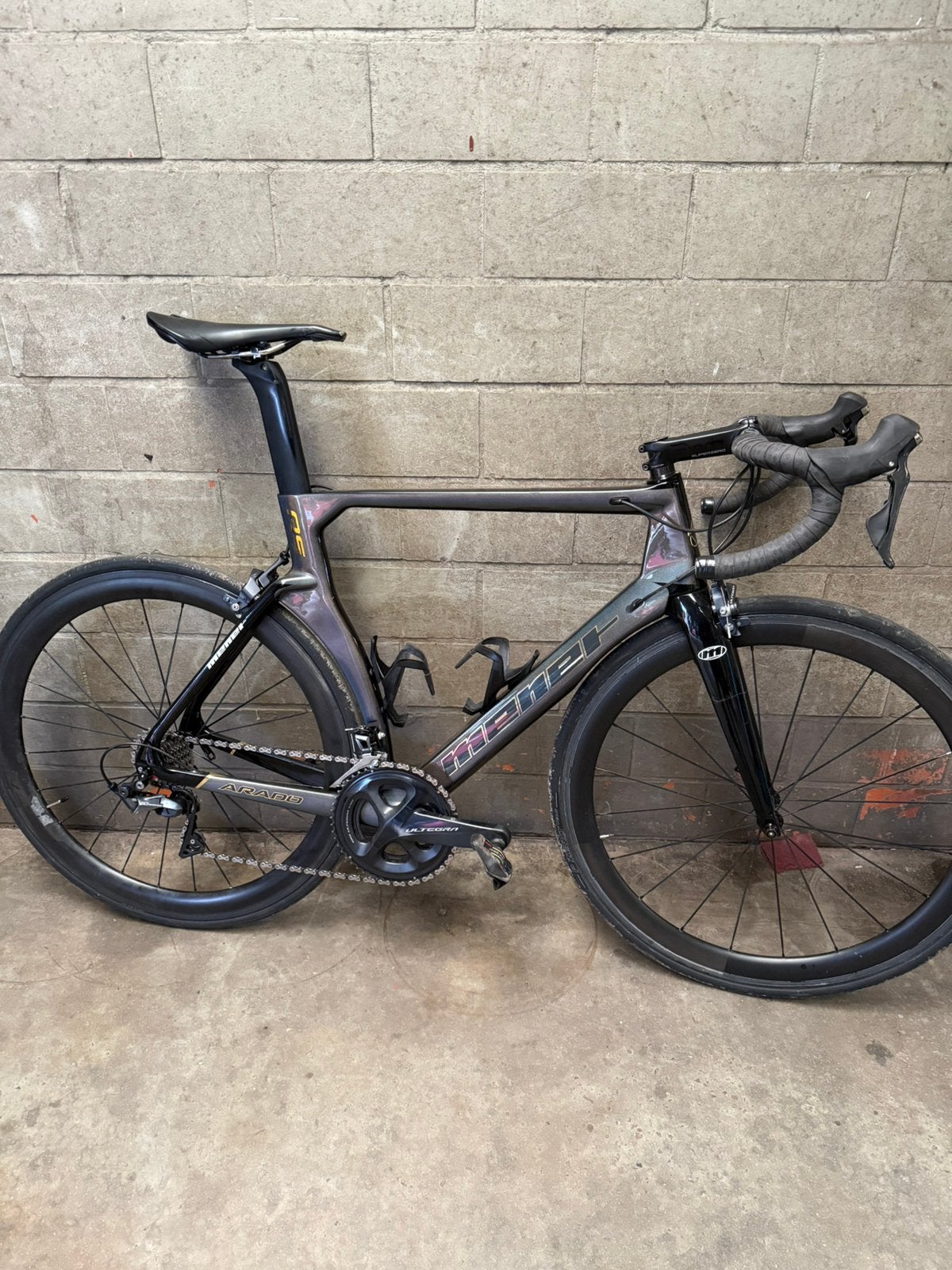 Koersfiets, Ophalen, Zo goed als nieuw, Carbon