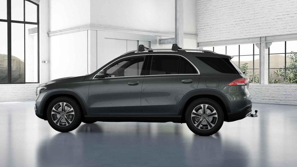 Mercedes-Benz GLE 350 DE SUV 4MATIC Luxury Line Panoramisch, Autos, Mercedes-Benz, 2700 kg, Argent ou Gris, Hybride Électrique/Diesel