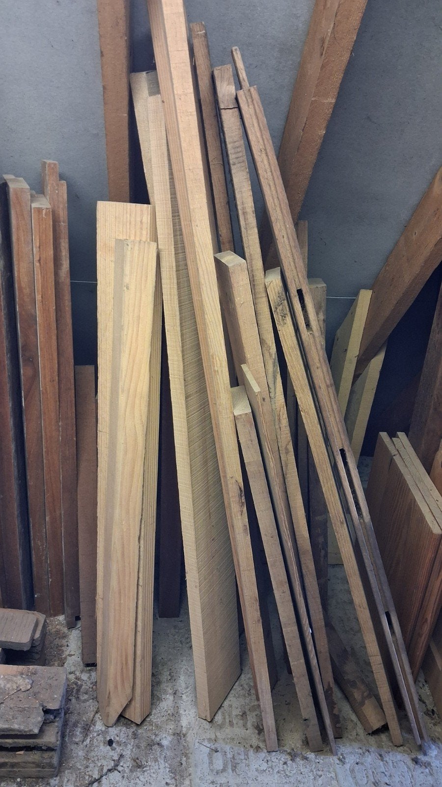 Partij hout, Enlèvement