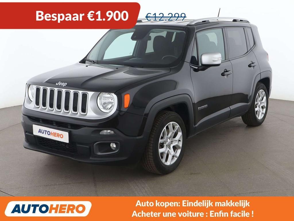 Jeep Renegade 1.6 M-Jet Limited Adventure Edition FWD, Auto's, Voorwielaandrijving, Stof, Gebruikt, 1465 kg