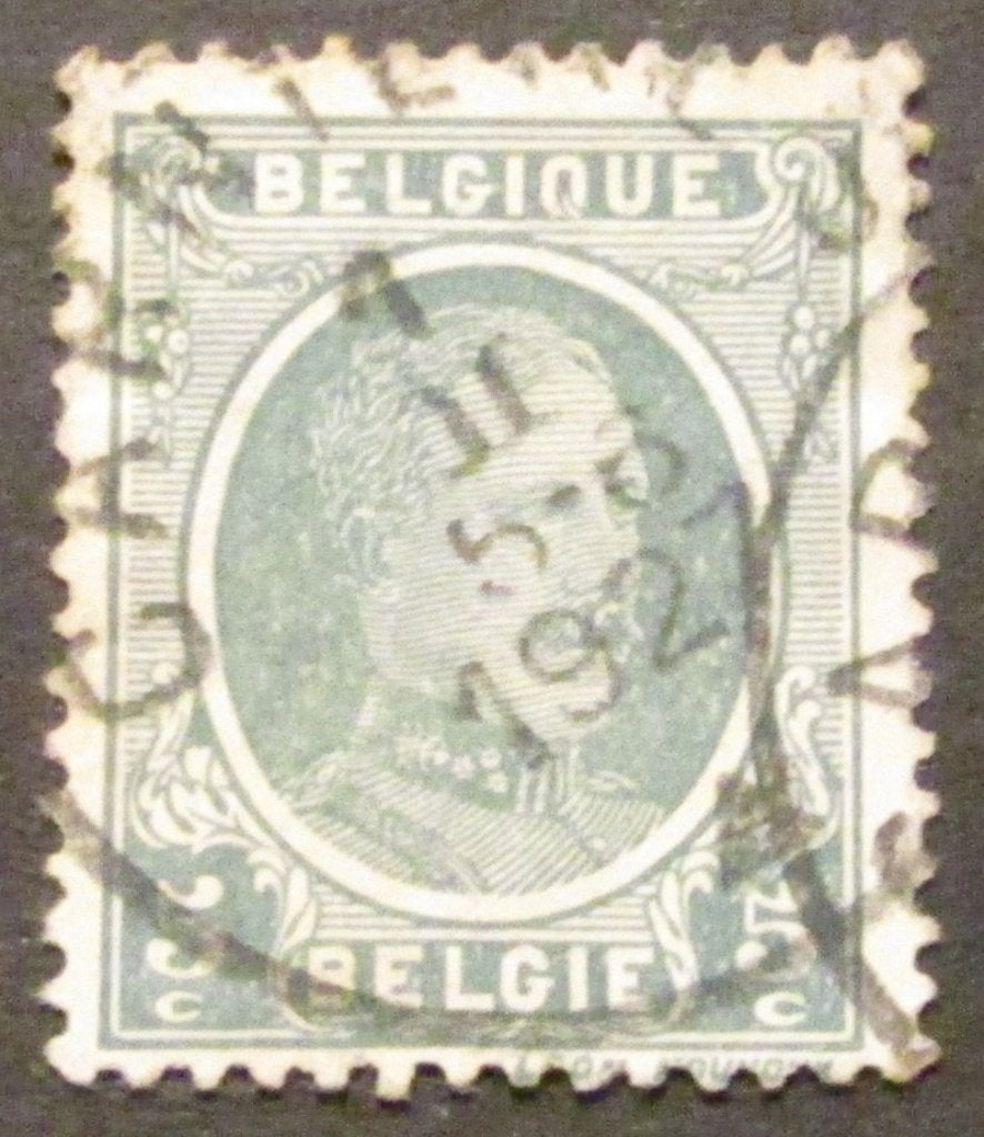 5 centiemen OBC 193d afgestempeld, Met stempel, Koninklijk huis, Frankeerzegel, Ophalen of Verzenden