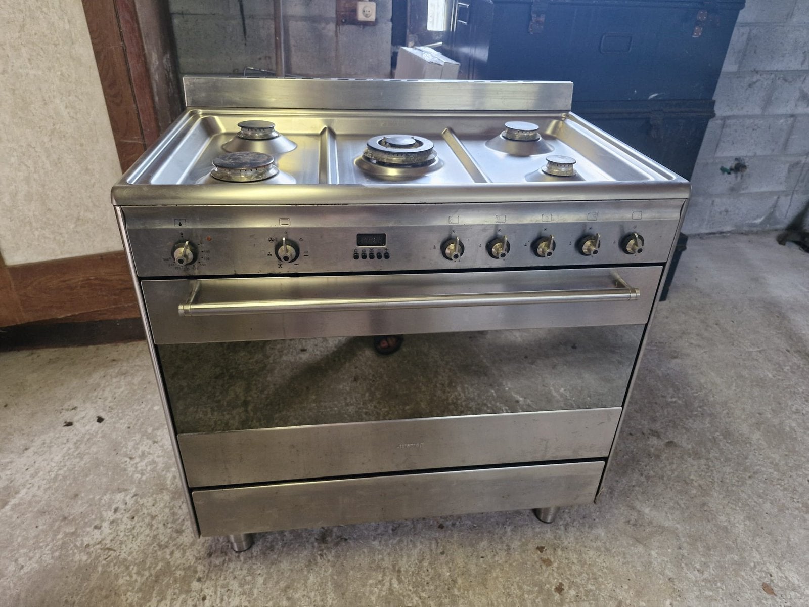 Gasfornuis SMEG, Elektronische apparatuur, Ophalen, Gebruikt, 60 cm of meer, Gas