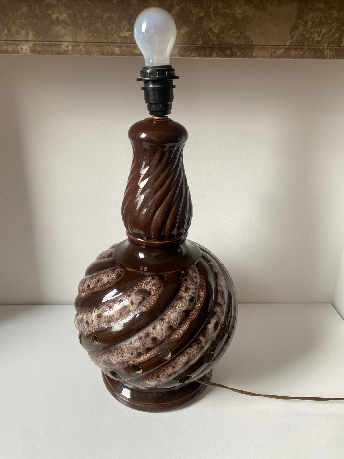 Pied de lampe vintage west germany, Enlèvement ou Envoi