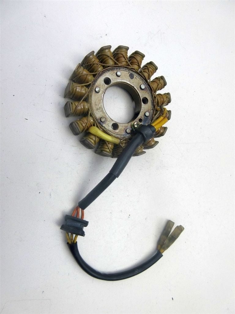 Kawasaki GT550 dynamospoel dynamo laad spoel stator Z550 GT, Motoren, Onderdelen | Kawasaki, Ophalen of Verzenden, Gebruikt