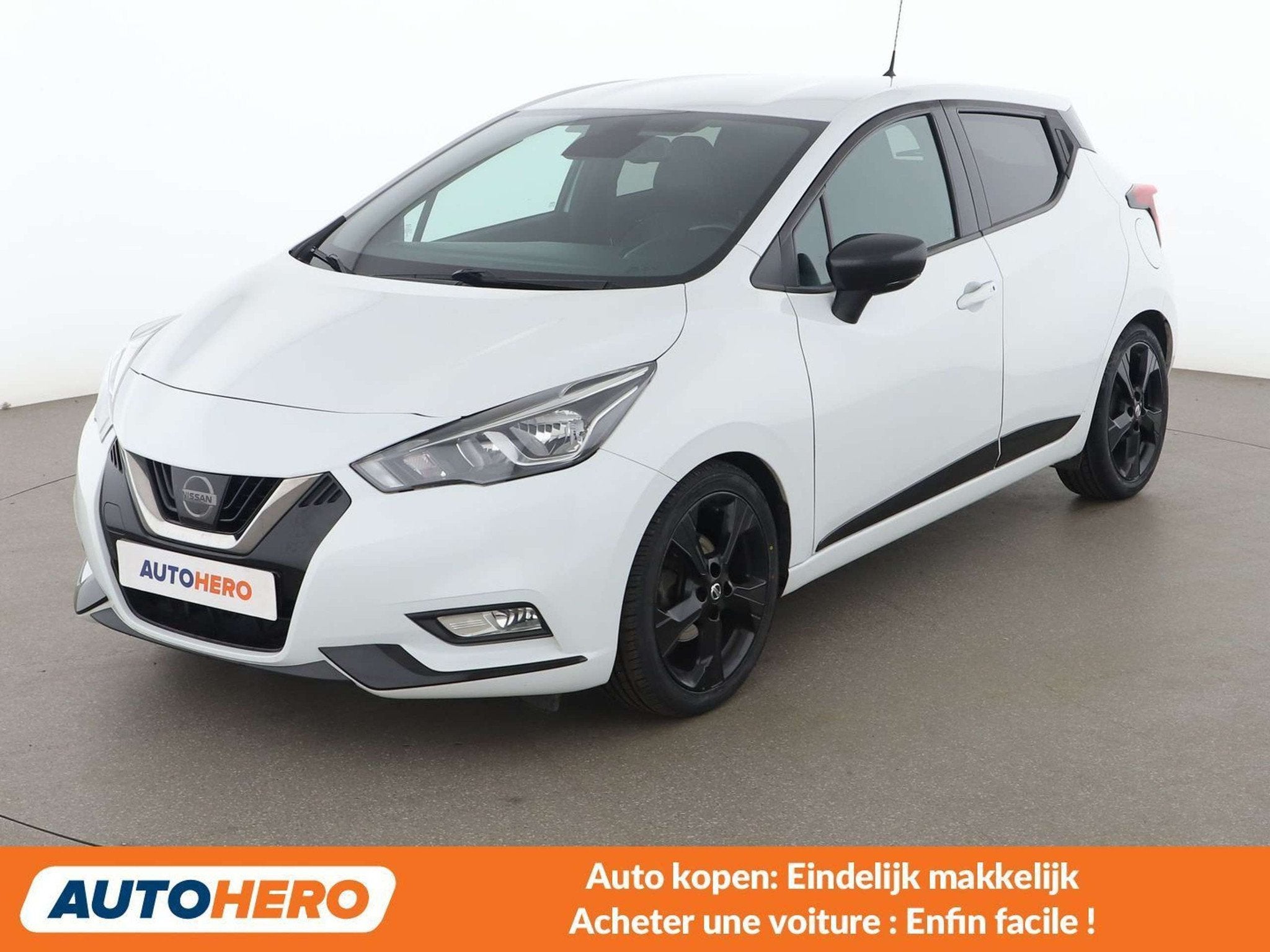 Nissan Micra 1.0 DIG-T N-Connecta, Autos, Achat, Euro 6, Alcantara, Noir