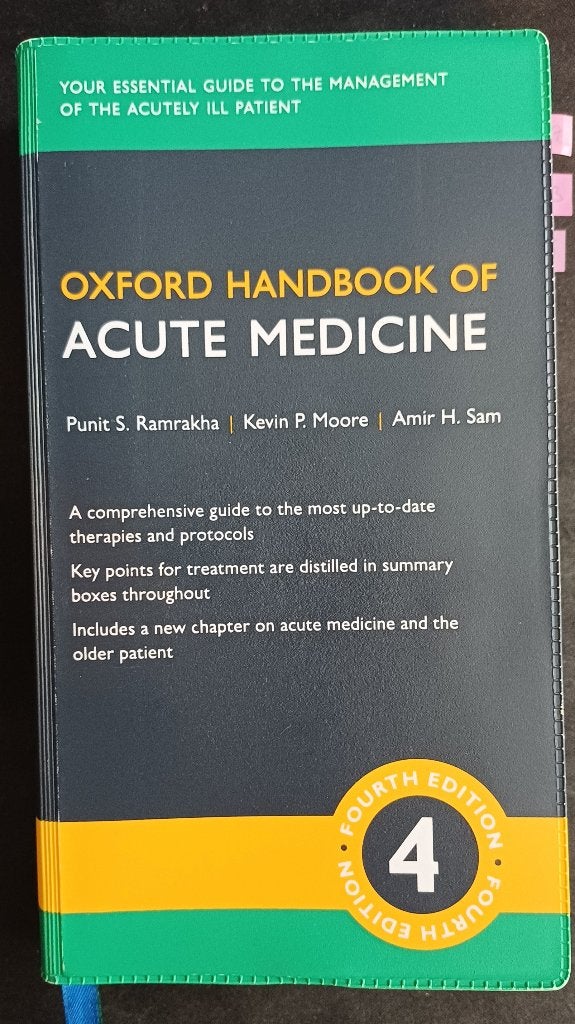 Oxford Handbook Of Acute Medicine 4th edition, Ophalen of Verzenden, Zo goed als nieuw, Overige wetenschappen