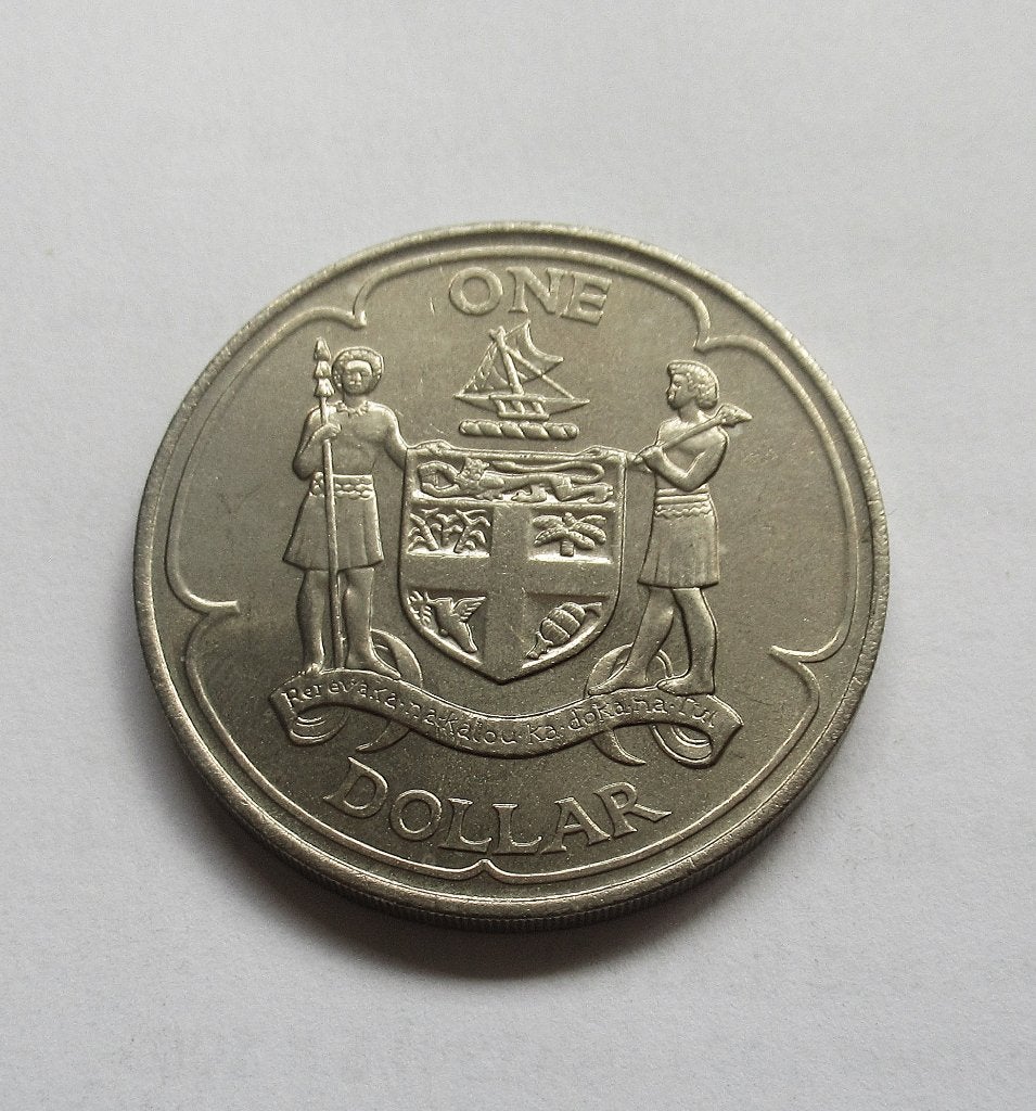 Fiji 1 dollar 1969, Postzegels en Munten, Munten | Oceanië, Verzenden