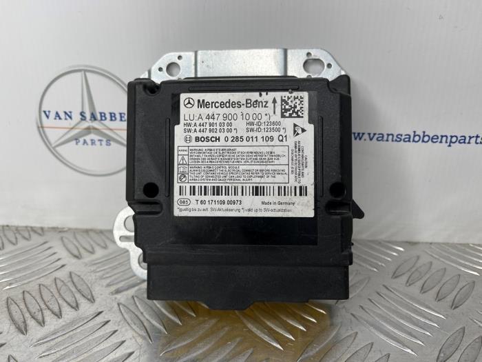 Module airbag d'un Mercedes Vito, Autos : Pièces & Accessoires, Électronique & Câbles, Mercedes-Benz, Utilisé, 3 mois de garantie